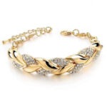 Rhinestone decor bracelet-2